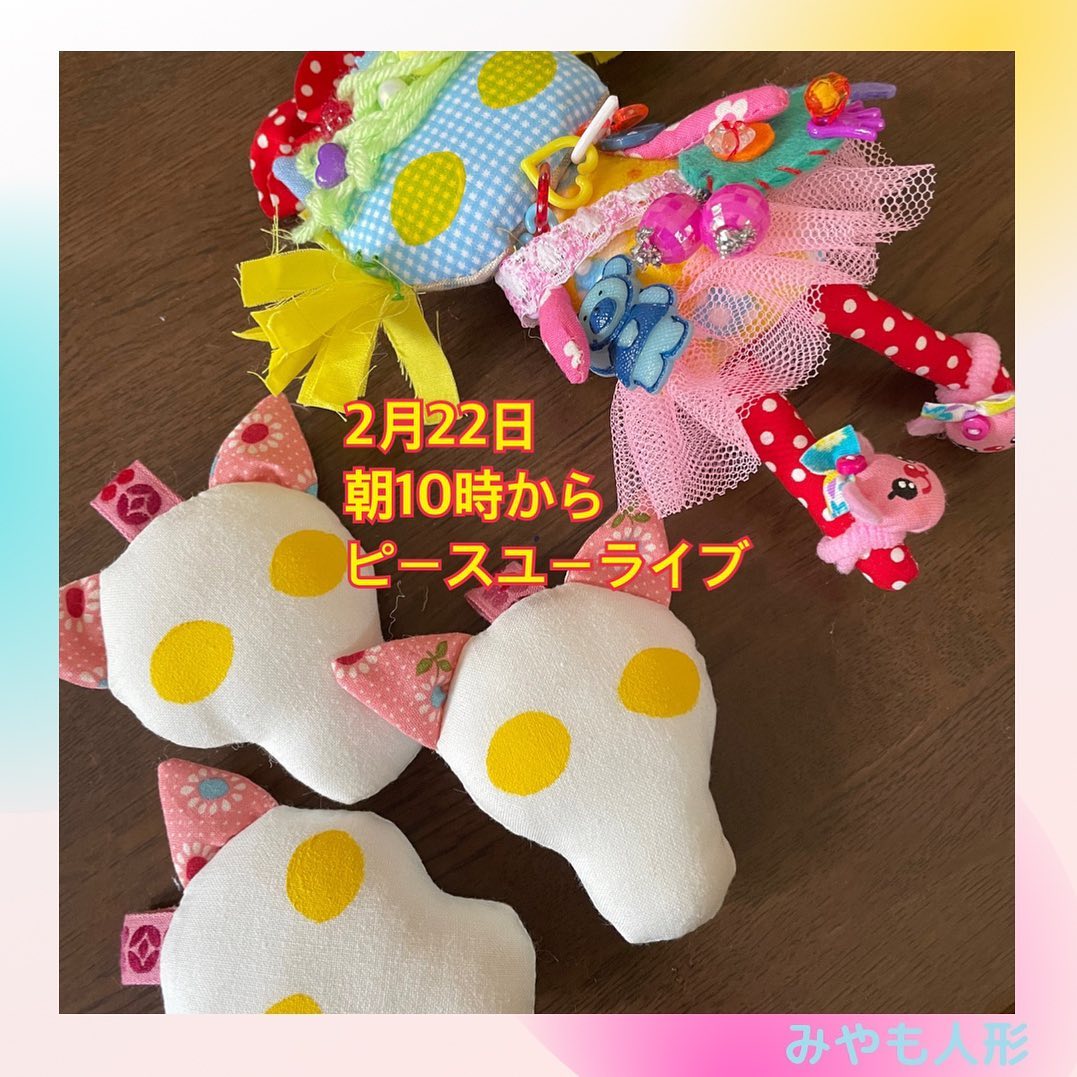 猫ちゃんのぬいぐるみなどご紹介します