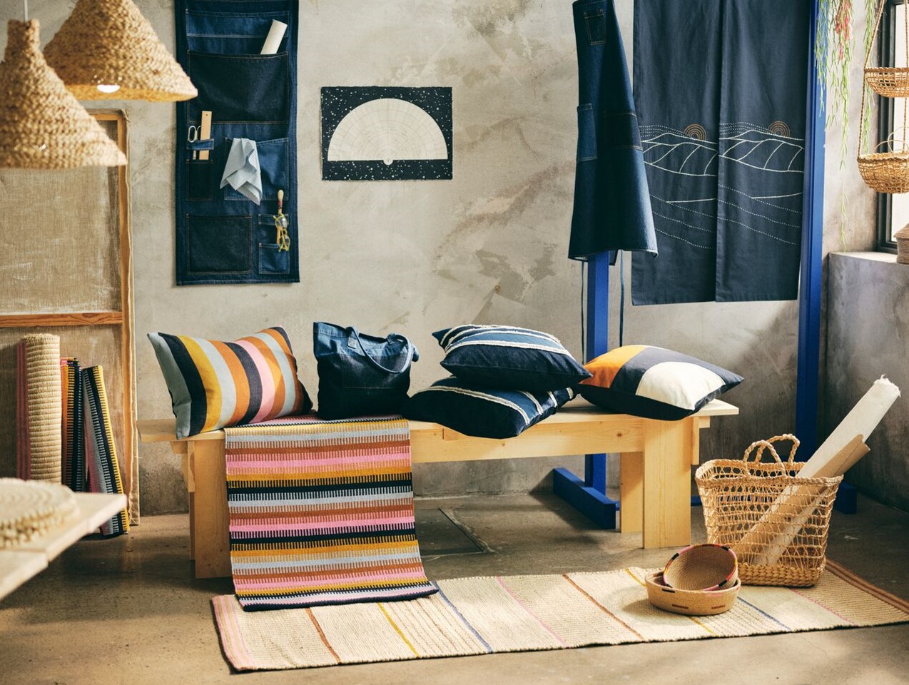 デニム製造で余った端切れと天然素材を活用したMÄVINN/メーヴィン 限定コレクション