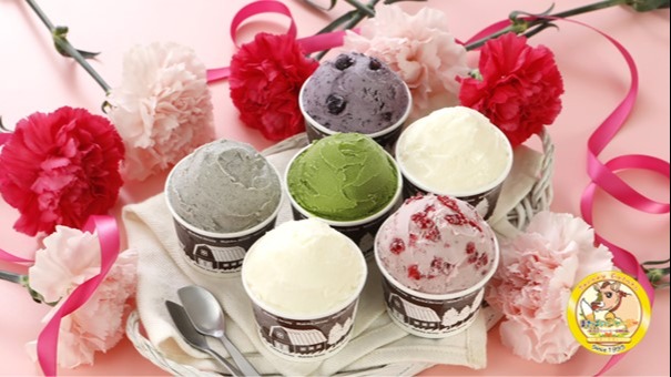 自社牧場直営ジャージーアイス