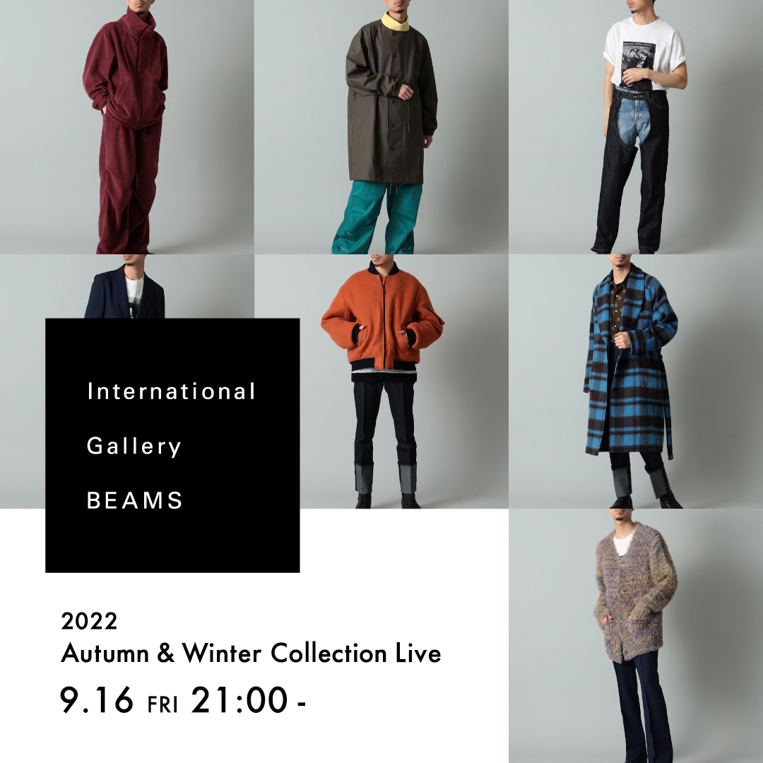〈International Gallery BEAMS〉POP UP SHOP