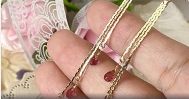 金属アレルギー対応 天然石アクセサリー
