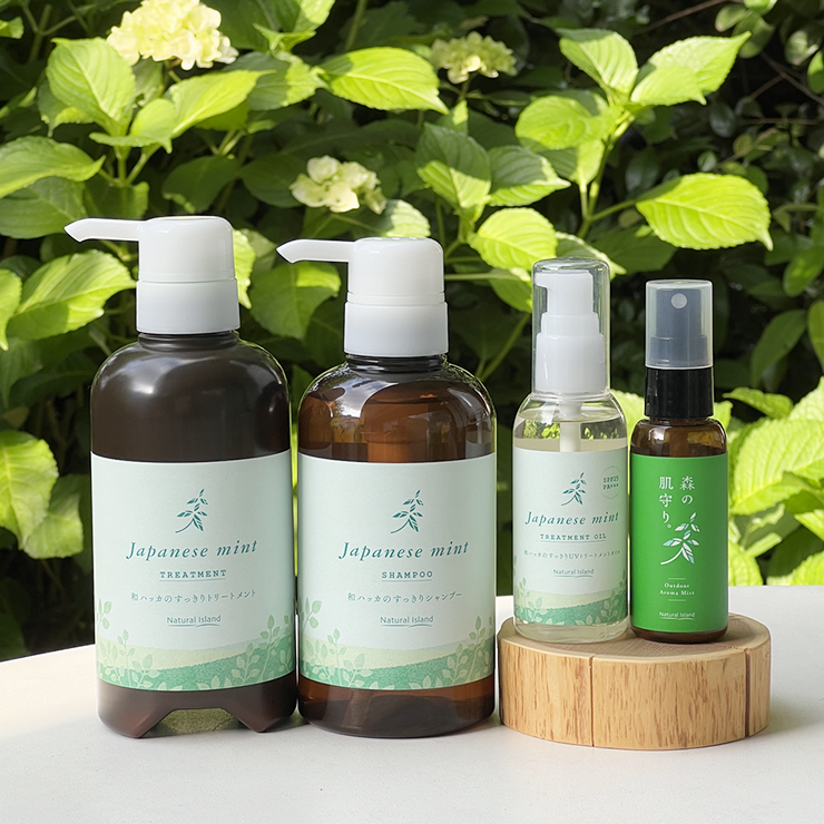 北海道の恵み「幻の和ハッカ」を使用したヘアケアラインでリフレッシュ