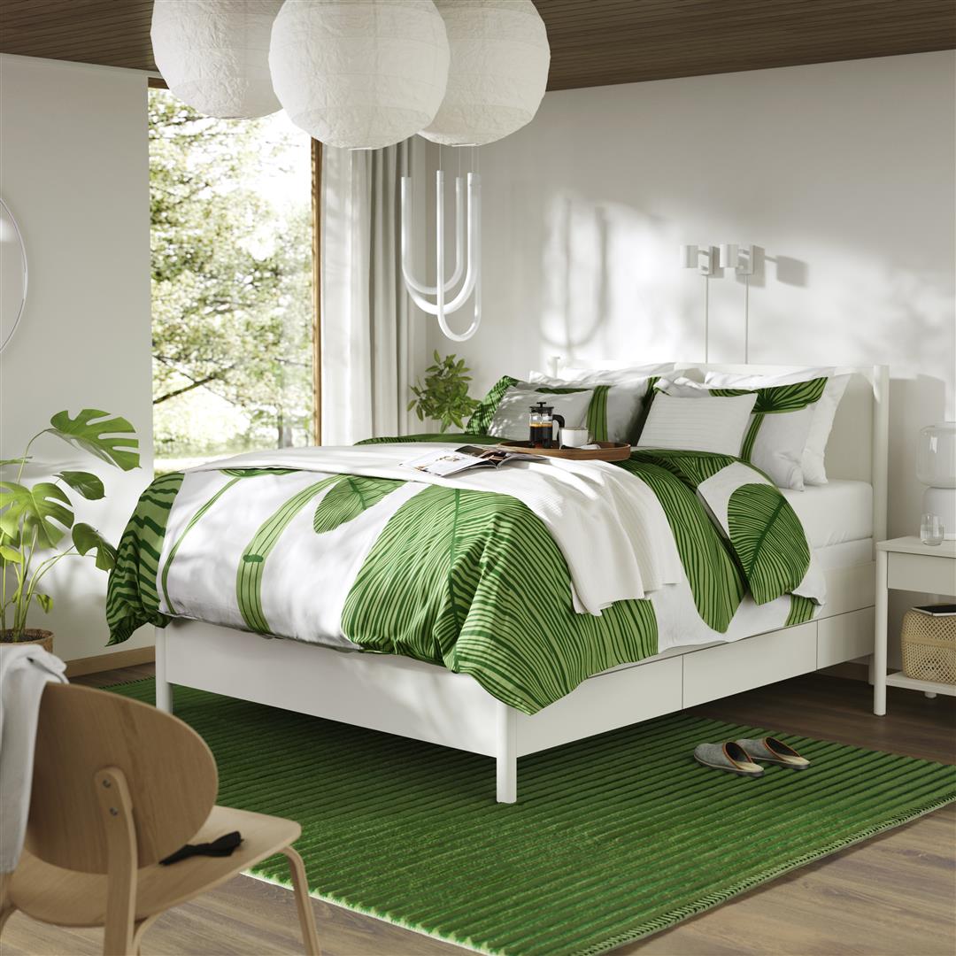 TONSTAD/トンスタードでつくるモダンで洗練されたベッドルーム