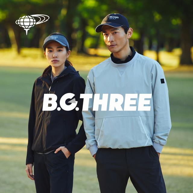 〈BEAMS GOLF〉より新ライン『B.G.THREE』が登場
