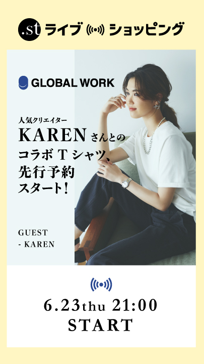 人気クリエイターKARENさんとのコラボTシャツの先行予約スタート！