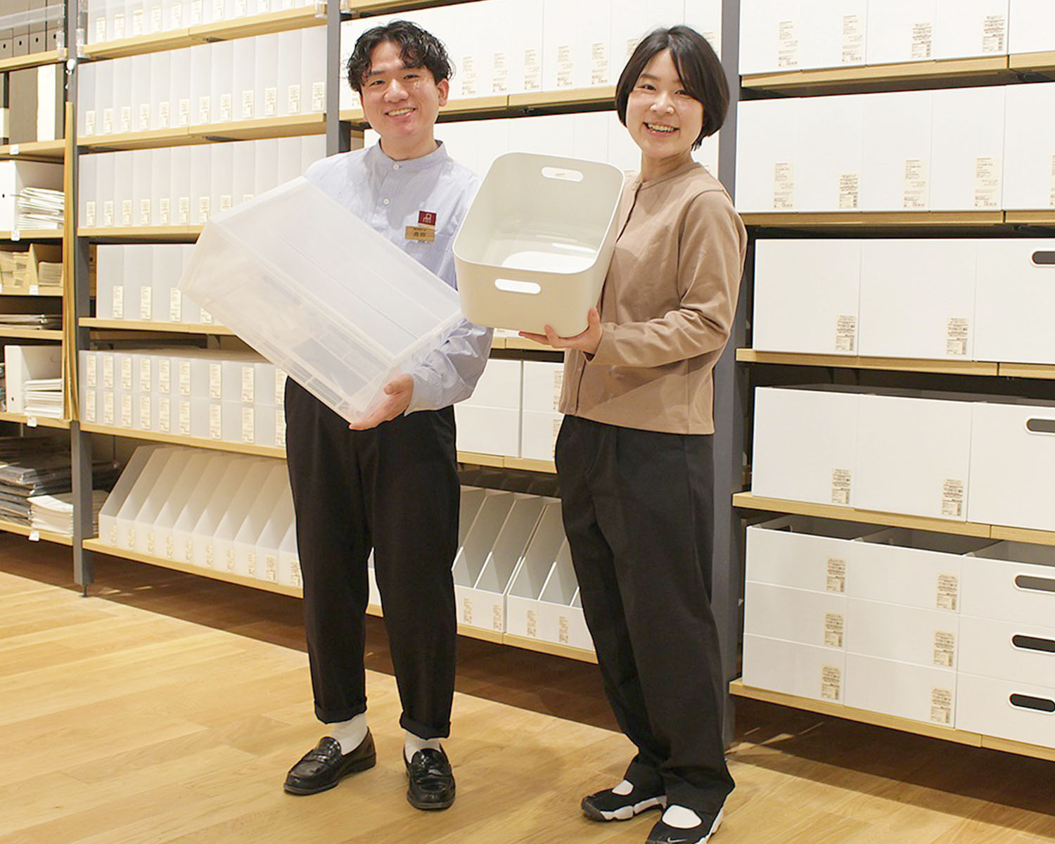 無印良品の ライブショッピング