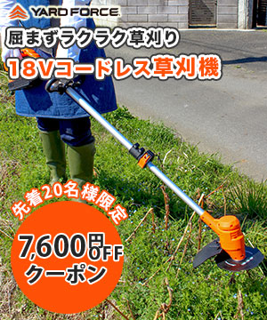 【実演】草刈機で草刈りをします