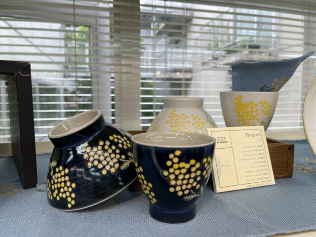 BISQUE（ビスク）2023年春夏展示会より「季節のルームシューズ・人気の器シリーズ」