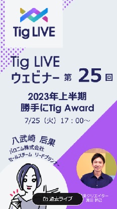 2023年上半期 勝手にTig Award
