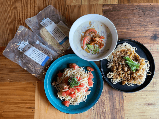 「もちもち玄米めん」を使った簡単アレンジレシピをご紹介