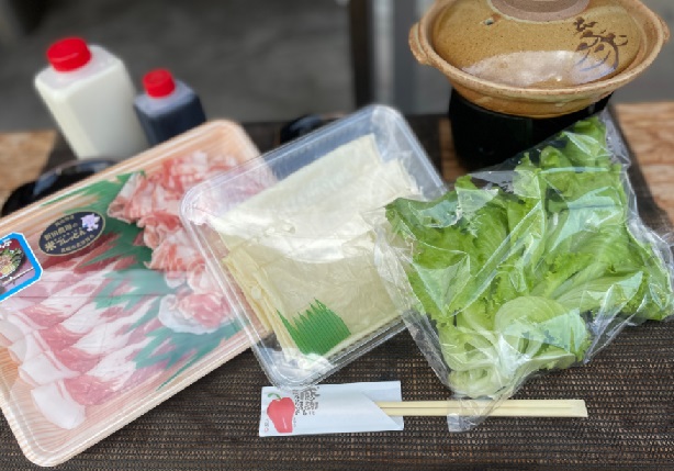 人気ライバーが美味しいお肉をご紹介！ 白寿庵　湯葉のしゃぶしゃぶセット