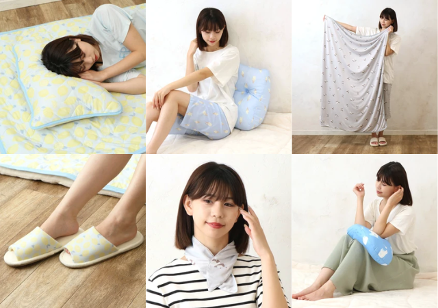 夏もひんやり涼しげ！フレスコ 小物・ウェア