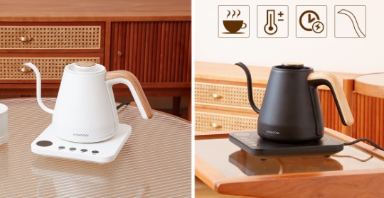 SNSで話題の電気ケトル視聴者様のみ限定20%OFFクーポンでお得にGET♪