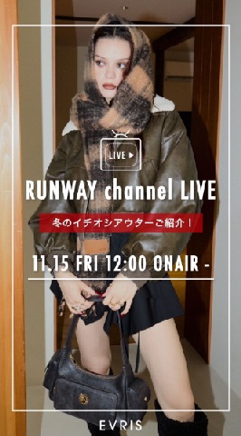 【EVRIS】冬のイチオシアウターご紹介！