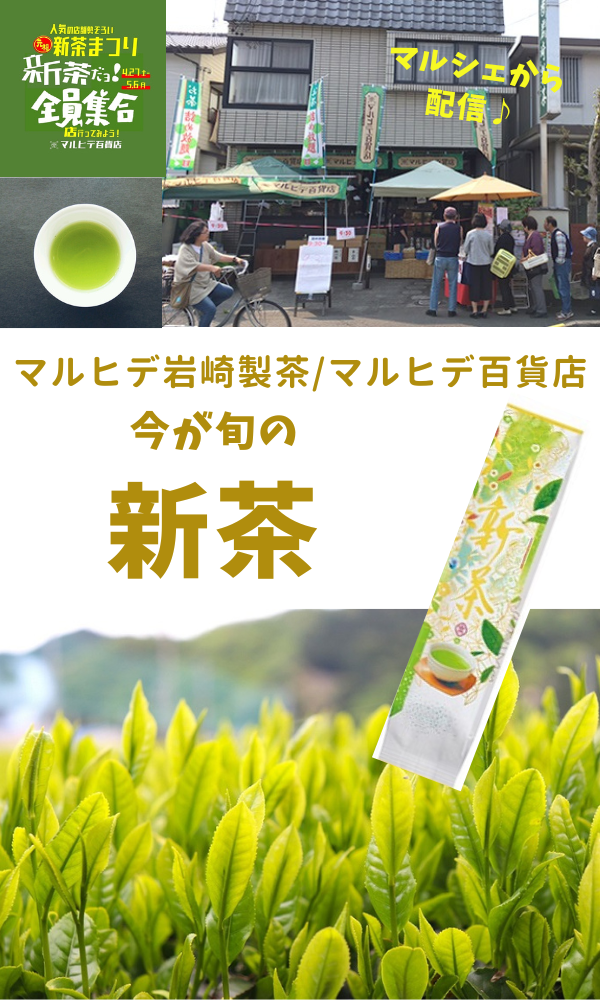 今が旬の新茶