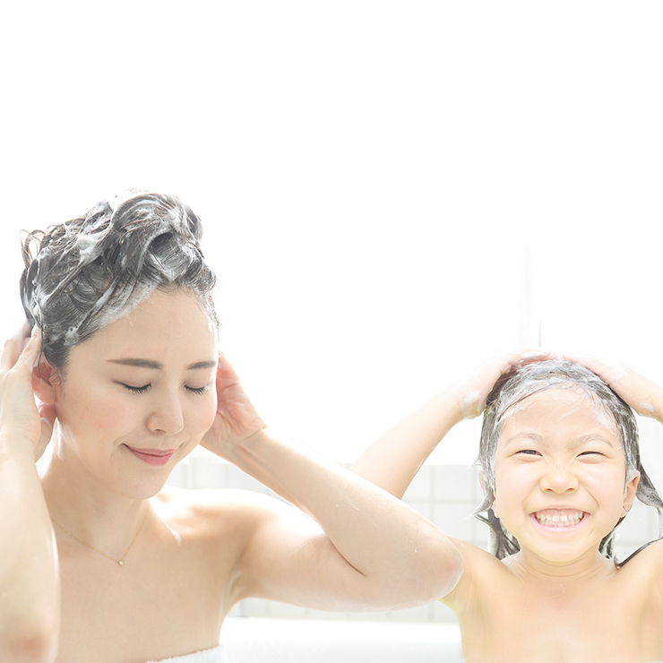 オリゴヘアケアラインで 頭皮もしっとり生活はじめよう！