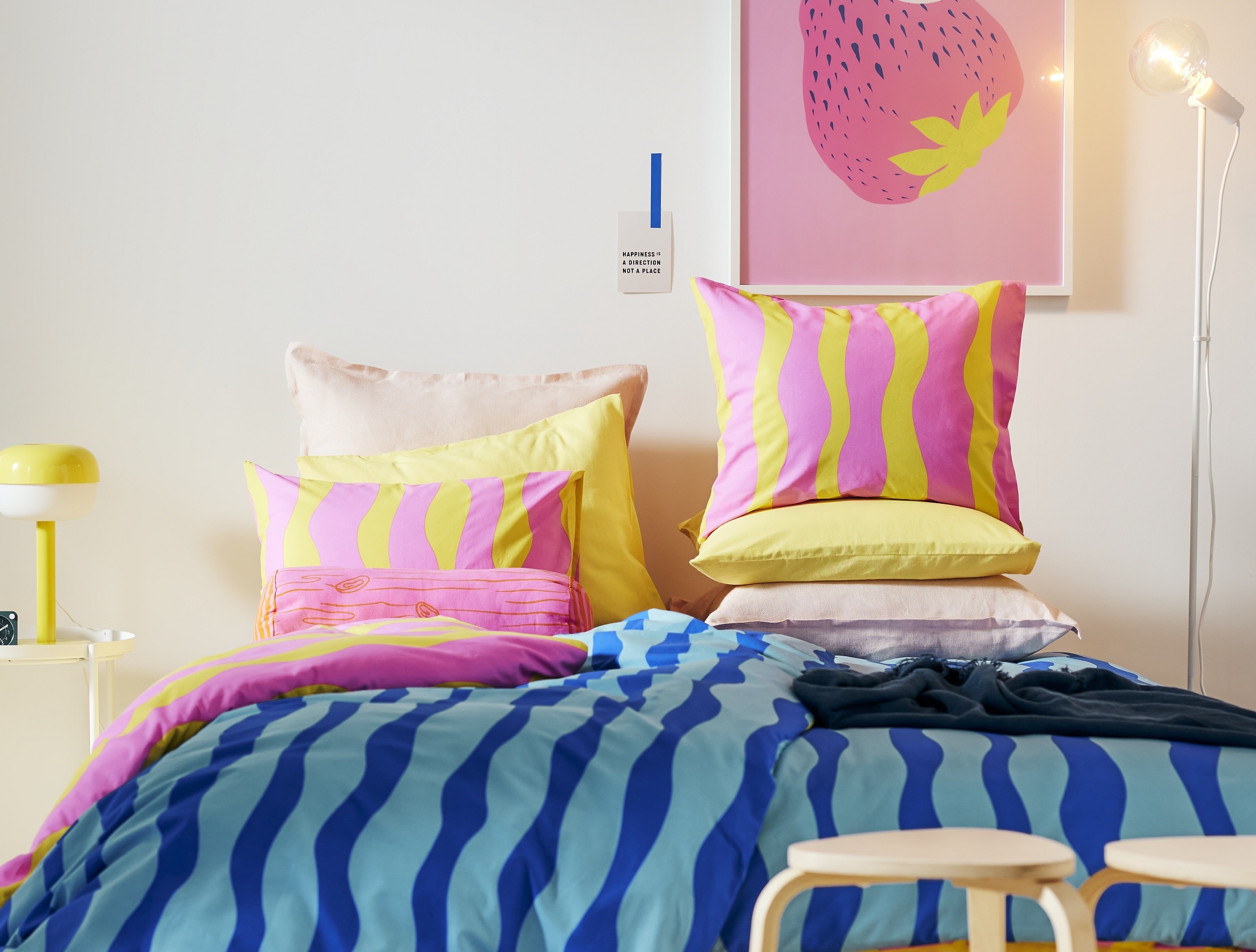 7月の新商品でつくる、北欧風の部屋