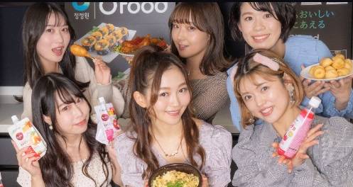 釜谷あすりといもがーるの6人+？！が、デサンジャパン楽天市場店が販売する人気韓国食品をご紹介