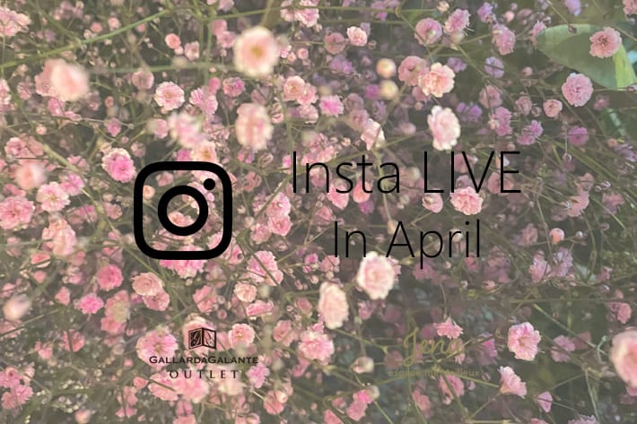 Jena　espace merveilleux  インスタライブで 新作アイテムをご紹介！