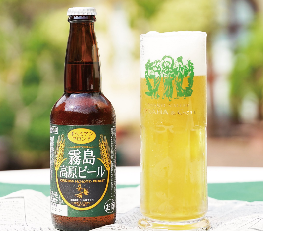 鹿児島・河内菌本舗 霧島高原ビール3本とソーセージセット