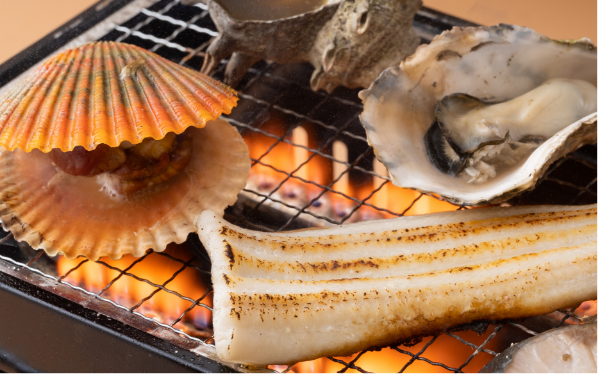 対馬の自然の恵み・魚介セット