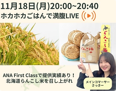 ホカホカごはんで満腹LIVE