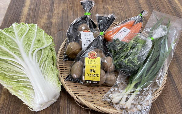 クリスマスフェア　岐阜・備中農園 おすすめ冬の野菜６種類