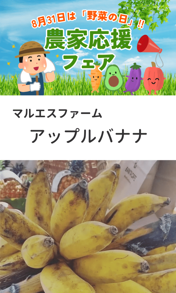 【農家応援フェア】南国沖縄から旬のフルーツのご紹介♪