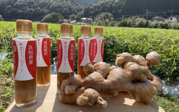 クリスマスフェア　高知・みよしファーム 辛口ジンジャーシロップ